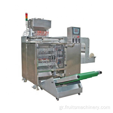 6 λωρίδες πίσω σφράγιση Suace/ Honey Packing Machine